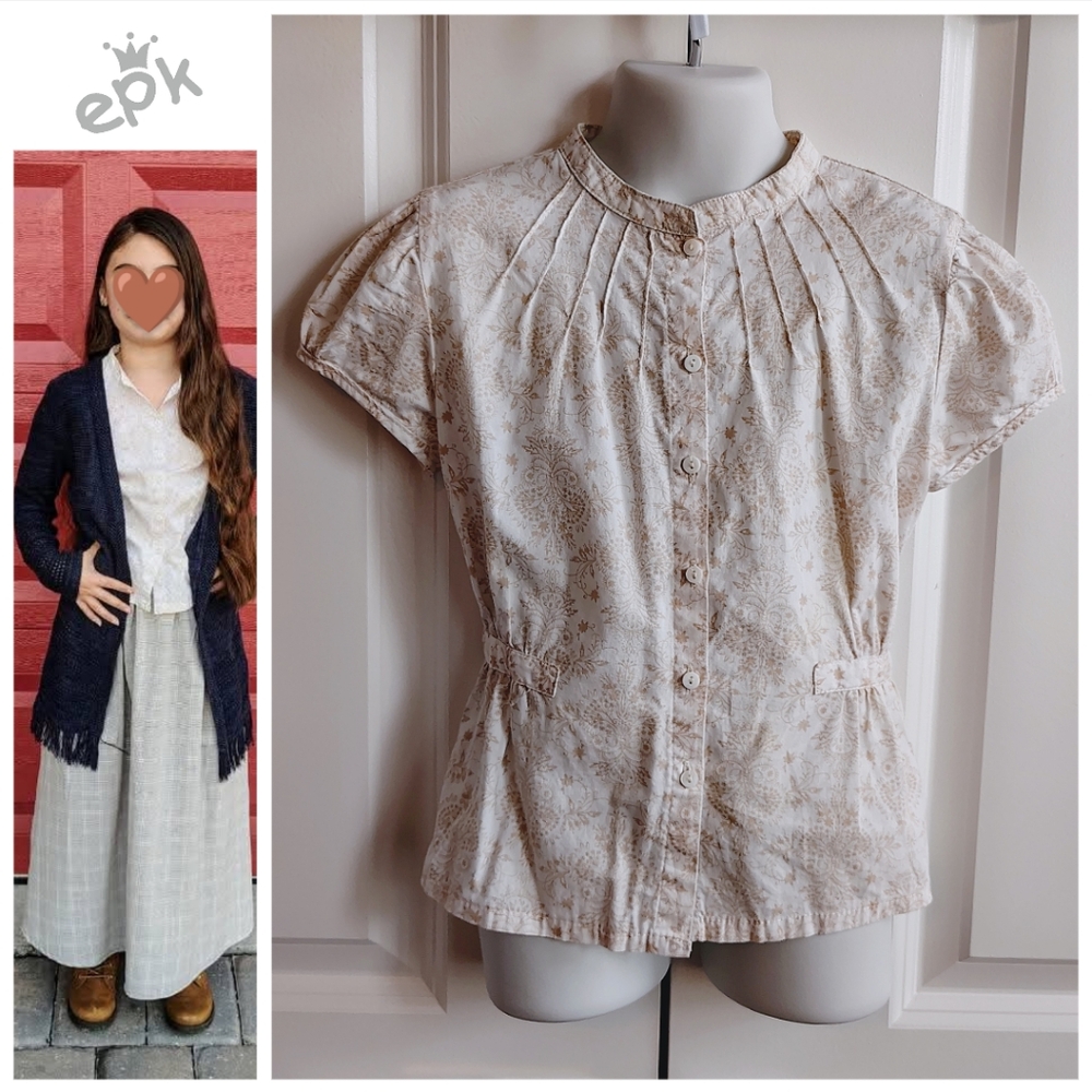 EPK Peplum Blouse (French Brand)